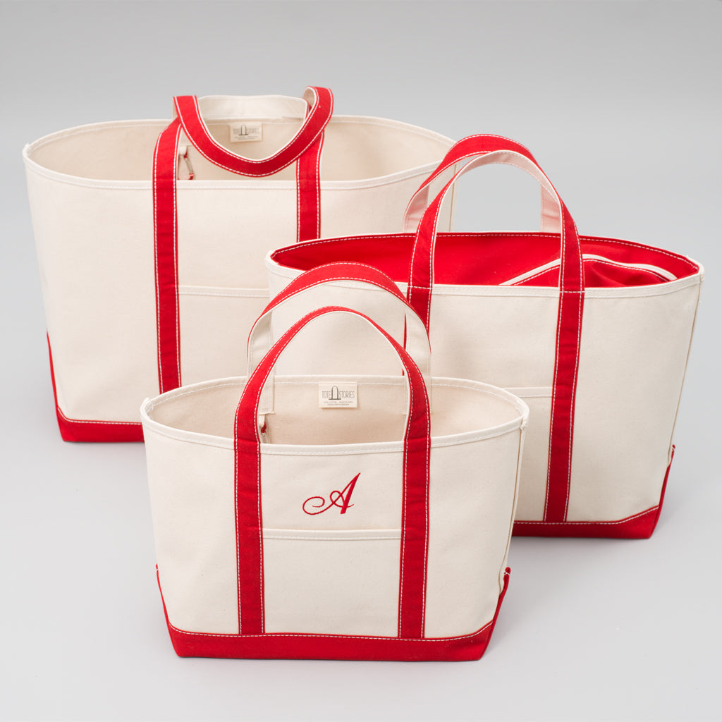 Classic Tote Bag - London Red - Sizes