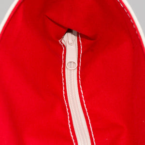 Classic Tote Bag - London Red - Zip