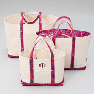 Limited Tote Bag - Palm London Red - Sizes