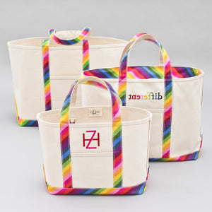 Limited Tote Bag - Rainbow - Sizes