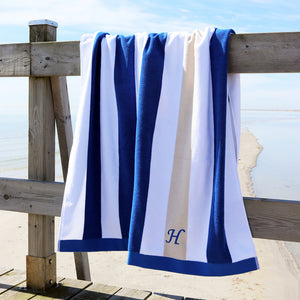 Beach & Pool Towel - Chefchaouen Blue 
